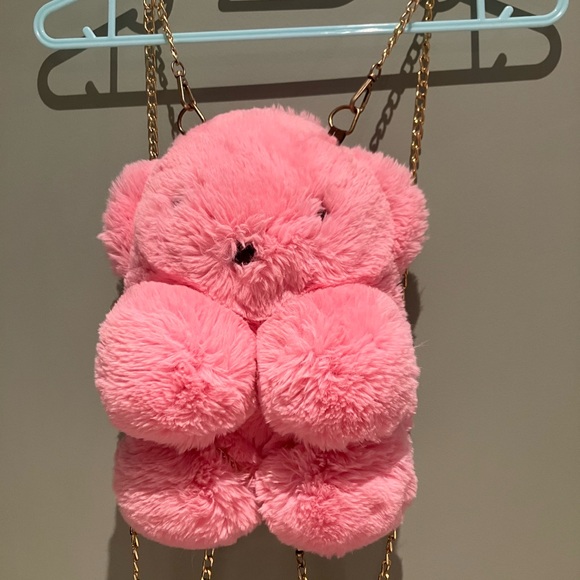 Pink Teddy Bear Bag - Picture 4 of 4